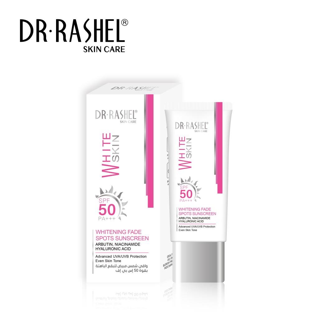 Dr. Rashel White Skin Whitening Fade Spots Sunscreen SPF 50 PA+++