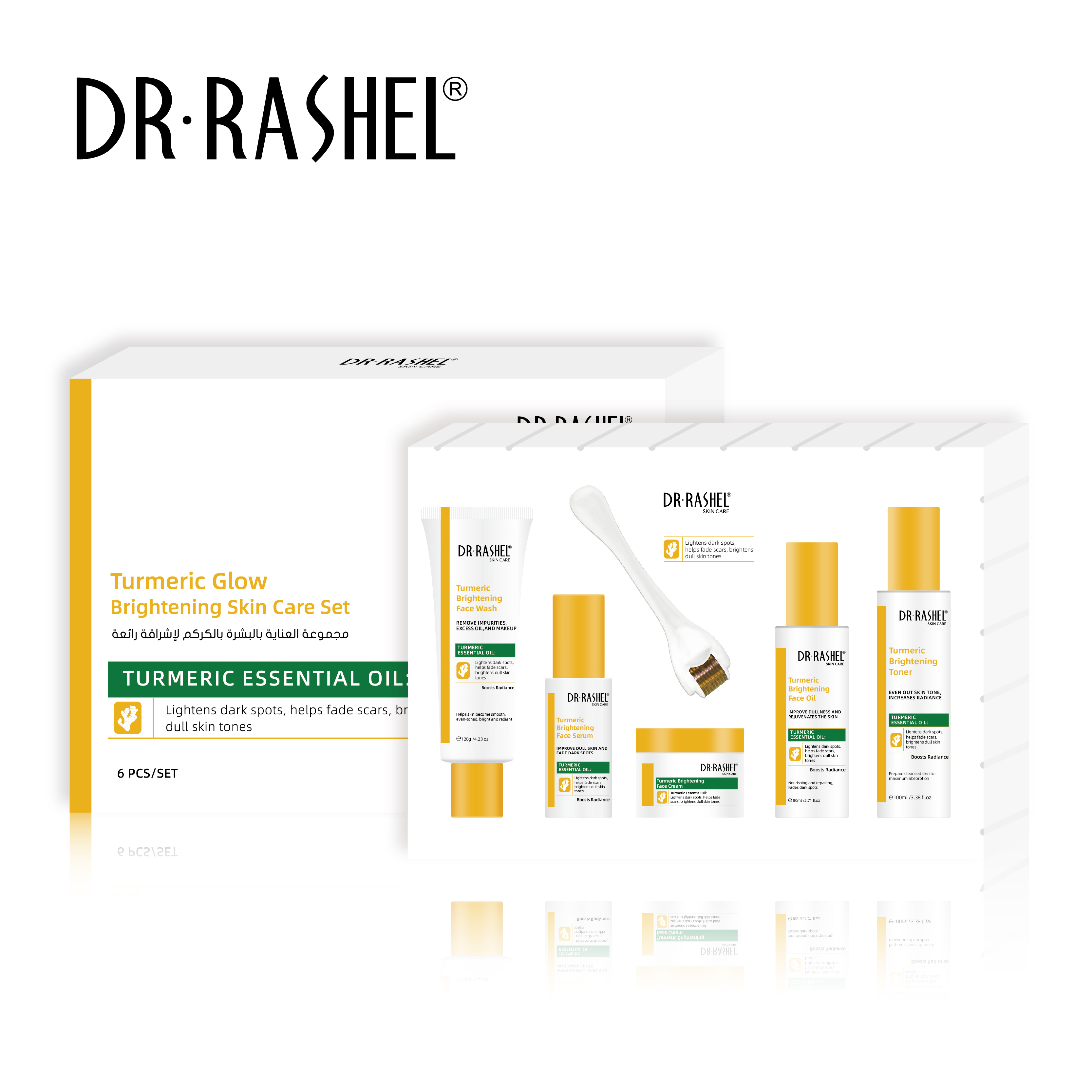 Dr Rashel Turmeric Series Package 6 PCS