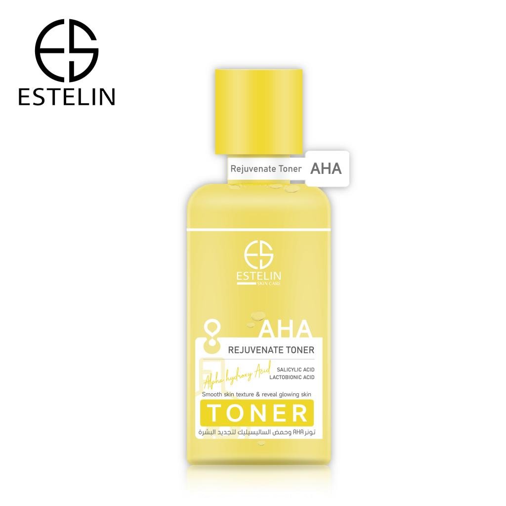 Estelin AHA Rejuvenate Toner – Exfoliating & Glowing Skin