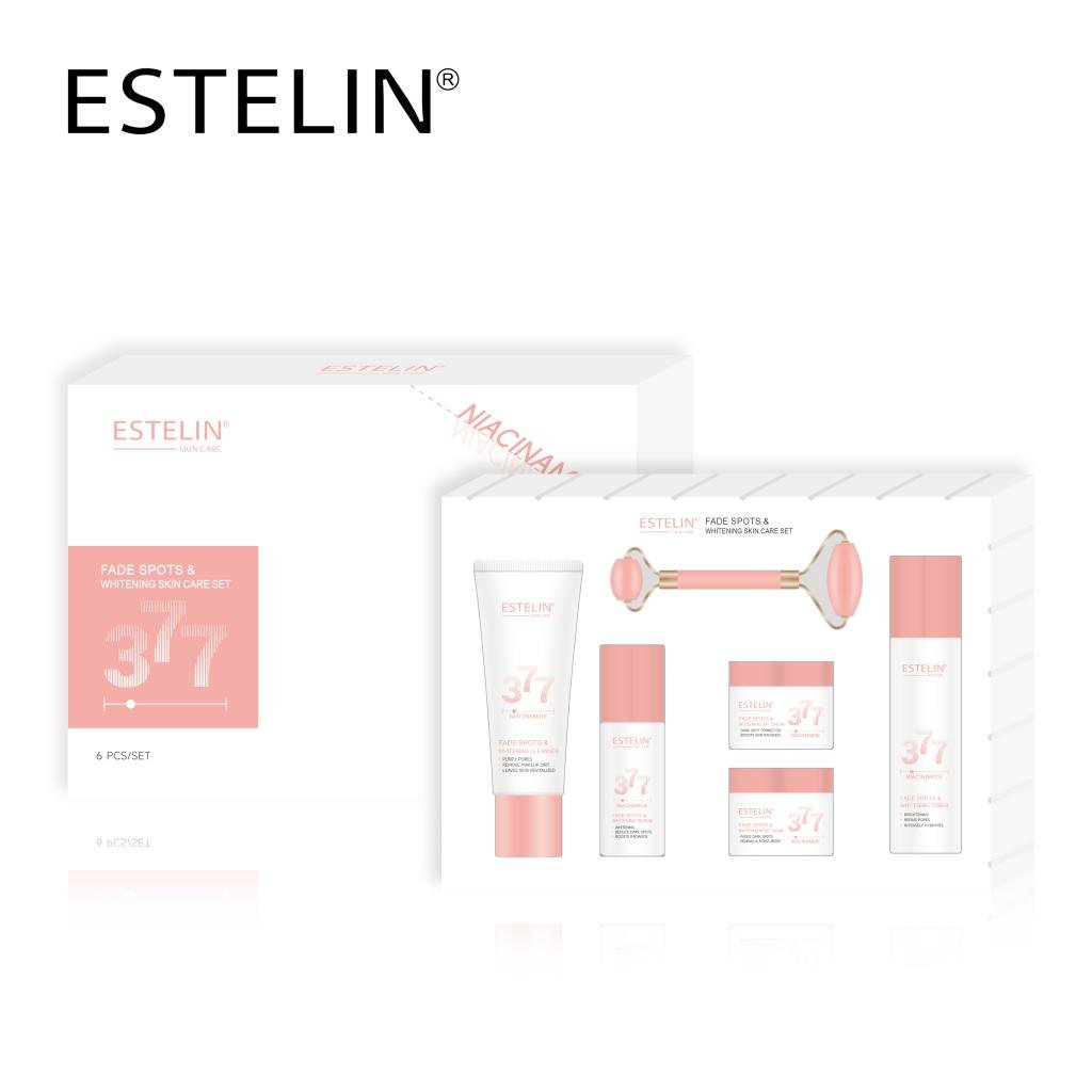 ESTELIN Niacinamide Fade Spots & Whitening Skin Care Set – 6 PCS