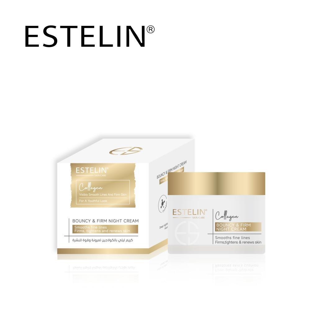 ESTELIN Collagen Bouncy & Firm Night Cream