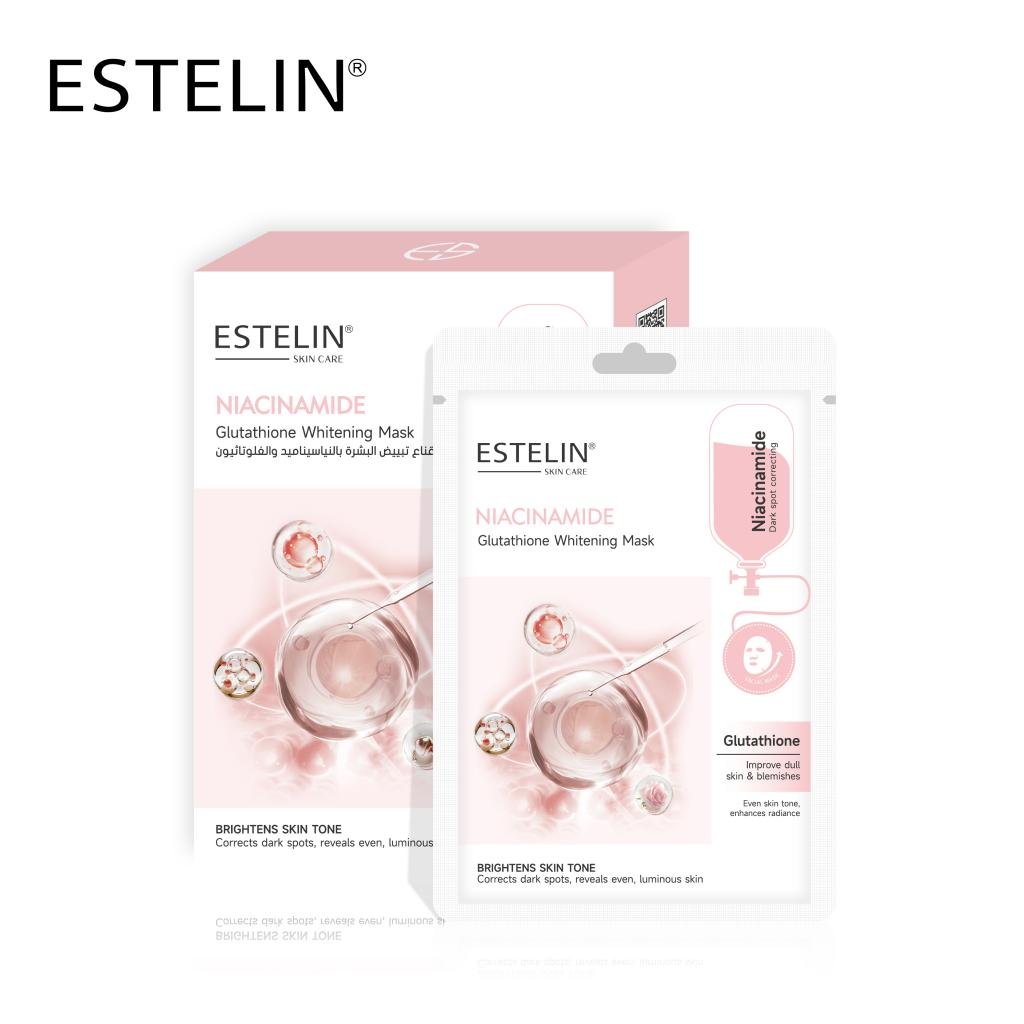 ESTELIN Niacinamide + Glutathione Whitening Mask